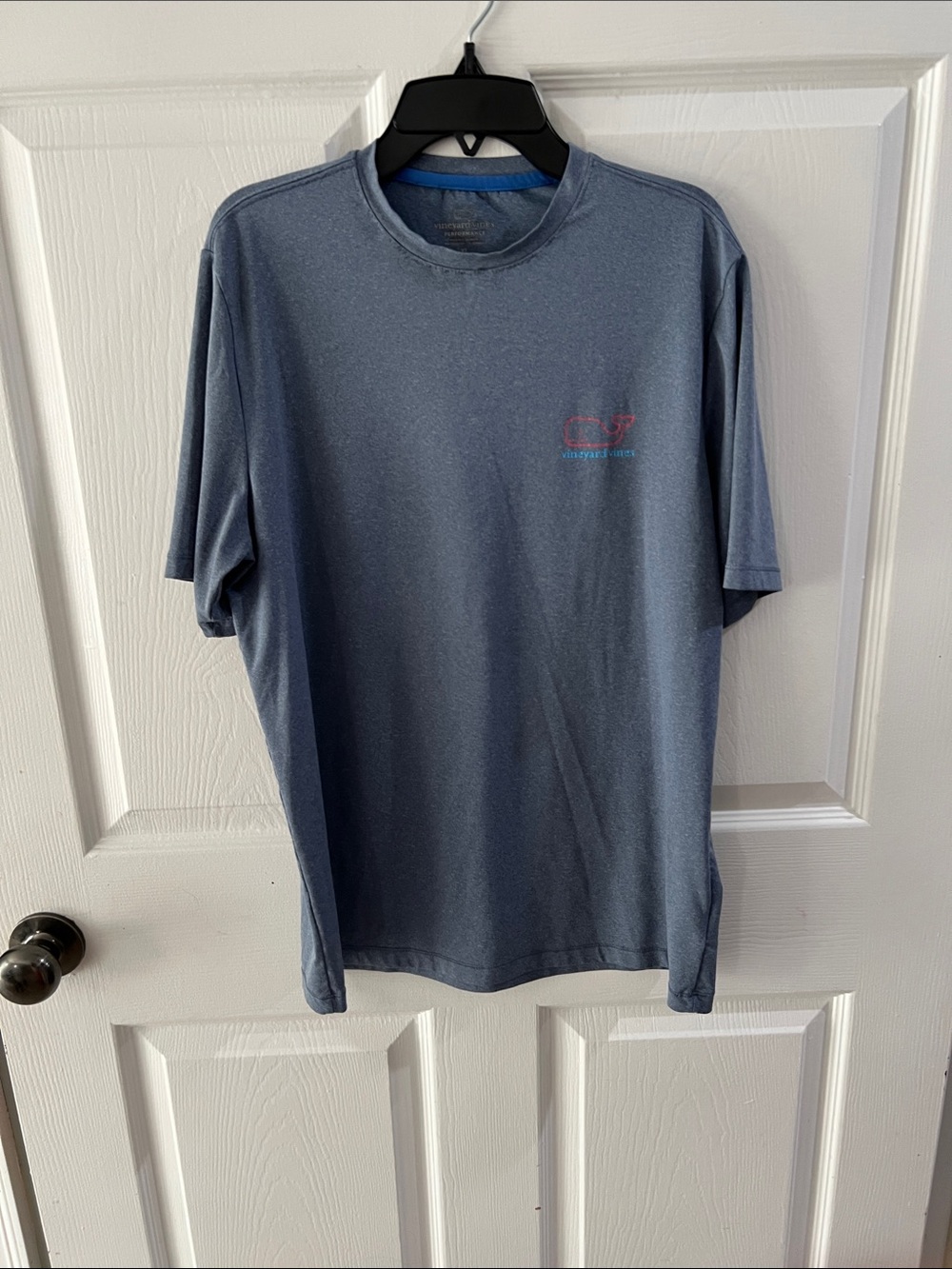 Vineyard Vines Shirt Girls Large Crew Neck Lightweight Performance